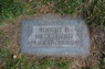 1942 Headstone Robert B Hildebrand